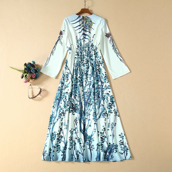 

2021 summer of the younger fashionable leaf thin casual printing office lady dressed long women's dresses party dress ju49, Black;gray