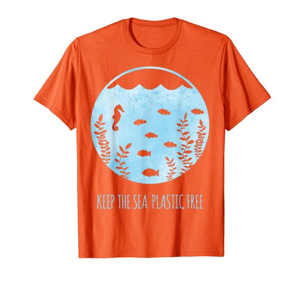 

Keep The Sea Plastic Free T-Shirt, Mainly pictures