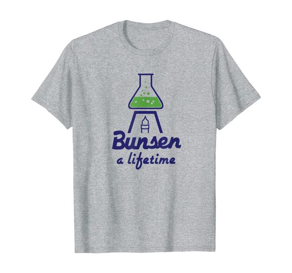

santa clarita: eric's bunsen a lifetime tee, White;black