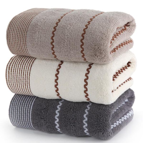 

towel luxury set cotton simple quick drying towels essuie main thick soft bathroom three-piece ff60t36