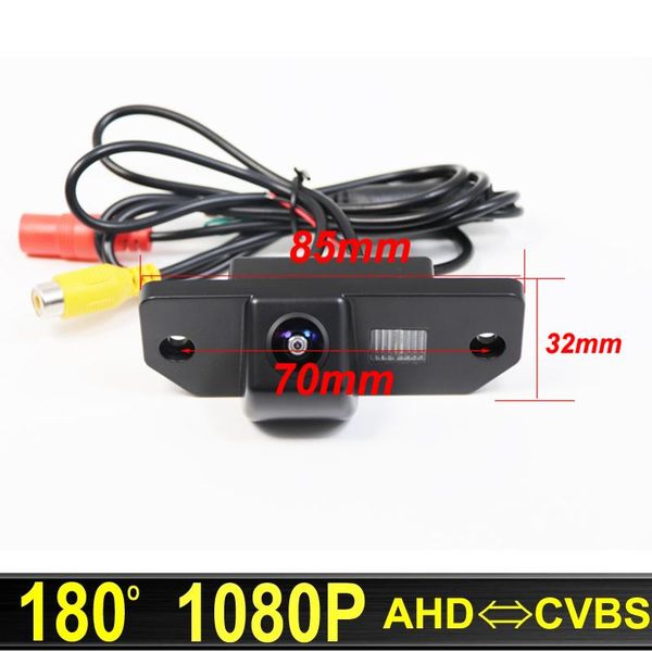 

car rear view cameras& parking sensors 180 degree 1080p hd ahd starlight night vision vehicle backup camera for focus 2 sedan 2005-2011