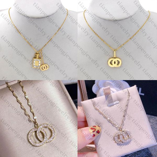 

gold necklace c letter designer necklace designer jewelry crystal diamond pendant necklaces women necklaces banquet gift quality, Silver
