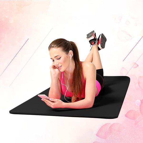 

yoga mats mat anti-skid sports fitness 10mm thick nbr comfort foam mafor exercise, yoga, and pilates gymnastics