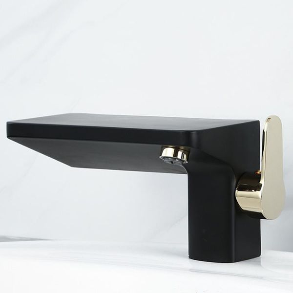 

bathroom sink faucets basin cold and black carbon fiber porcelain save space faucet single handle bath tap1