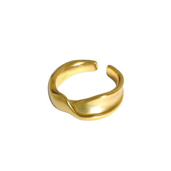 

cluster rings 925 sterling silver for women minimalist geometric vintage punk gold personalized femme designer jewellery, Golden;silver