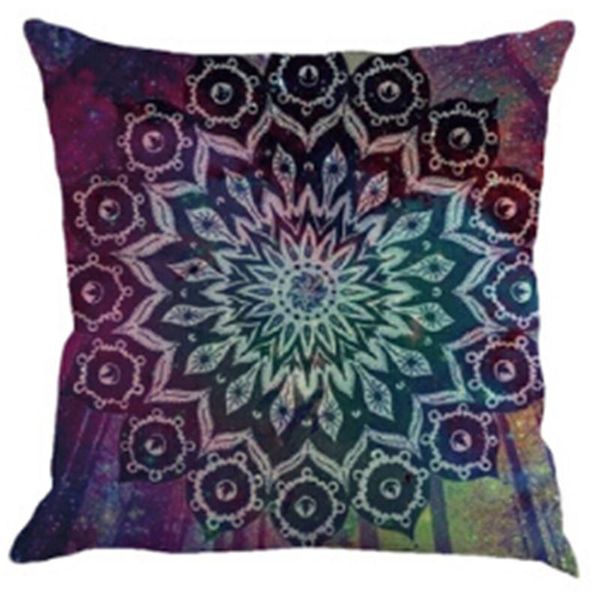 

pillow home linen pillowcase bohemian printed case square car sofa cushion decorative pillowcover