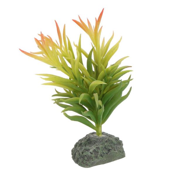 

1pc simulation adornment fish tank decorative plant reptile box decor
