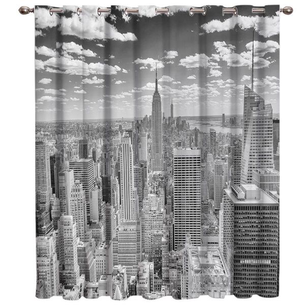 

curtain & drapes grey york city room curtains large window blinds living decor kids