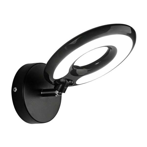 

wall lamp nordic creative simple indoor lighting led lights 6w wihte black bedside light bedroom/living room/corridor