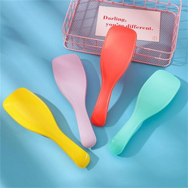

hair brushes brush straightener comb styling anti-static massage combs for salon women girls tool, Silver