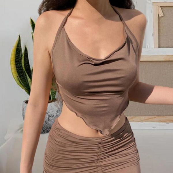

two piece dress a-line great bellyband halter bodycon skirt cozy comfortable for lady, White