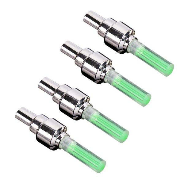 

4 pcs led bike wheel bulb cap colorful bike wheel lights