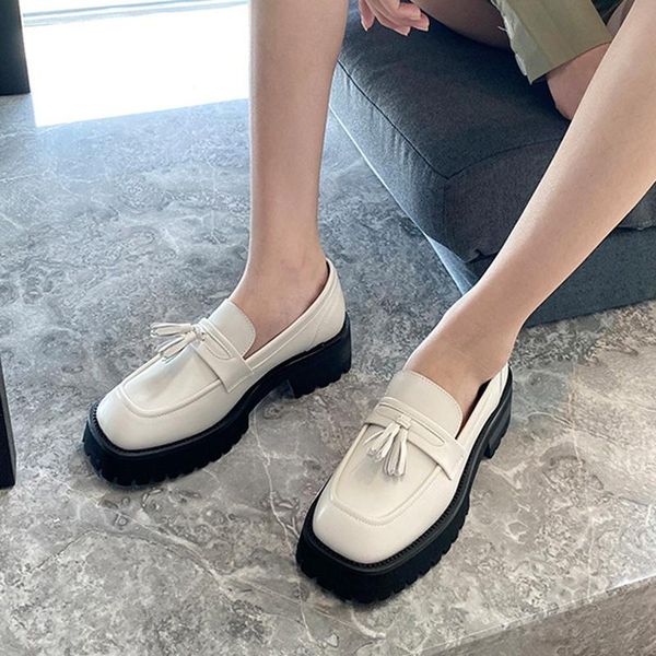 

2021 new fashion leather women casual shoes non-slip outdoor sport shoes light weight lace-up shallow fit, Black