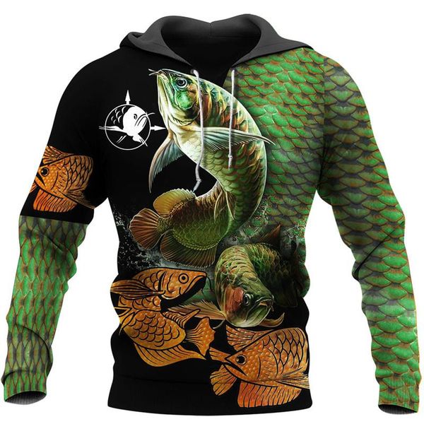 

women's hoodies & sweatshirts the most fashionable and beautiful dragonfly 3d fishing printed casual shirt autumn men's zipper ho, Black