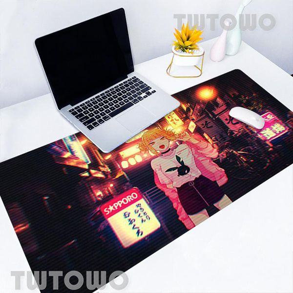 

mouse pads & wrist rests vaporwave glitch anime pad custom sell mousepad desk mat table keyboard gamer anti-slip home laptop