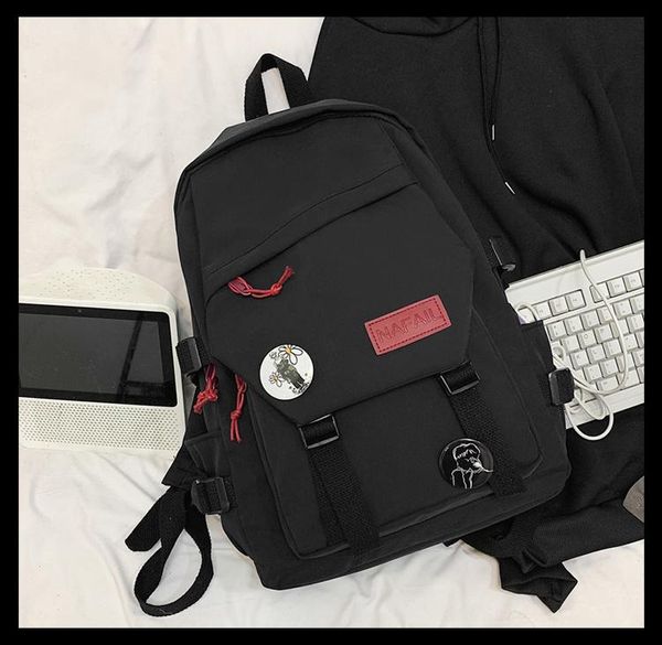 

backpack ytx292 trendy female college student school bag large capacity campus male