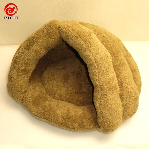 

2021 new cat house bed soft winter dog beds cave dog house kennel puppy tent pet product zl325