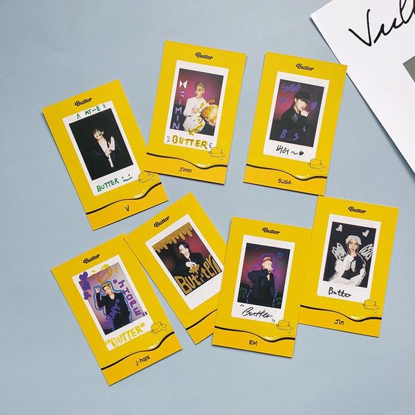 

wall stickers kpop bangtan boys butter poster v jungkook lomo card maps pocard po hd hand made cards