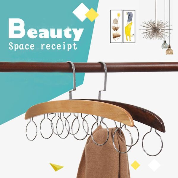 

jewelry pouches, bags wooden racks scarf tie belt cloth hanger organizer hanging wardrobe closet holder, Pink;blue