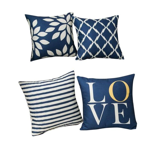 

cushion/decorative pillow throw cases decorative soft cushion cover for home printed seat 45x45cm #864