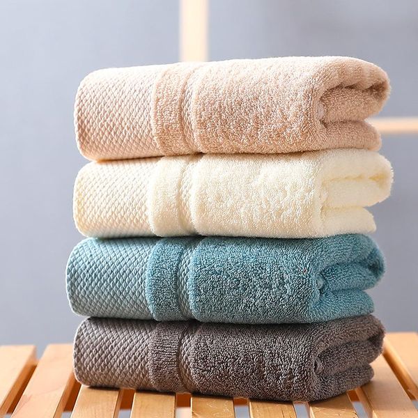 

towel pure cotton 40-strand combed face plain thickened non-hair absorbent custom