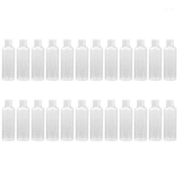 

storage bottles & jars 24pcs travel plastic 50ml empty refillable toner cream cosmetic container lotion