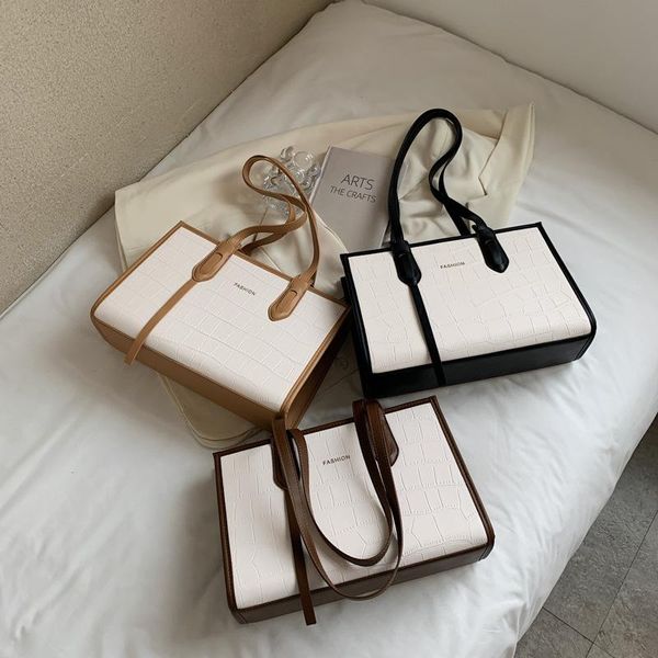 

evening bags luxury women pu leather handbags ladies large capacity shoulder tote designer female travel messenger