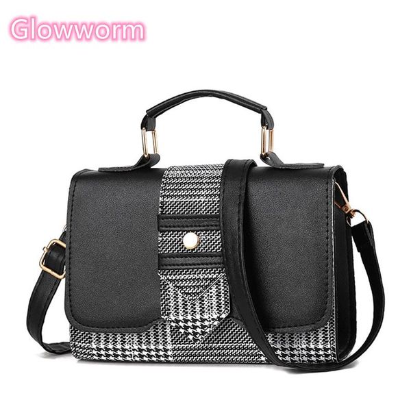 

cross body crossbody bag for women pu leather shoulder girls classic rhombic mini messenger purse retro square handbags