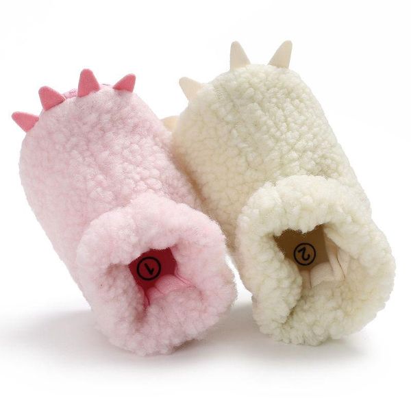 

children kids cartoon shoes baby boots girl boy cute indoor shoe winter warm first walker newborn toddler infant soft shoes