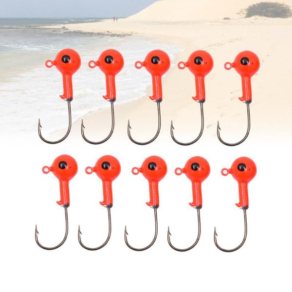 

10pcs soft fishing hooks fishing bait hooks tackle set for (2g)