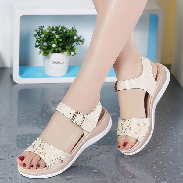 

sandals shoes women slippers summer women's flat sandales femmes, Black