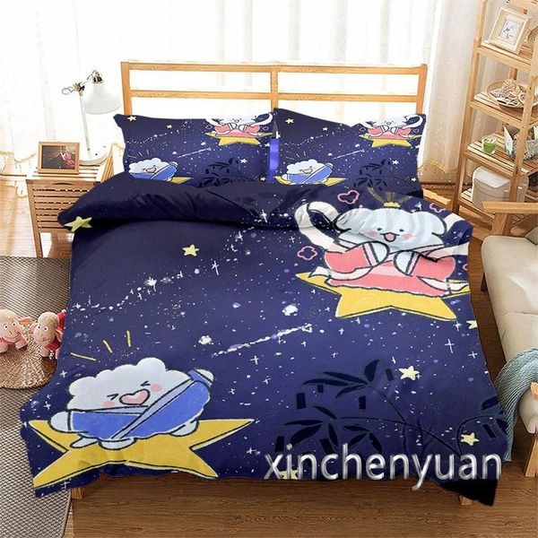 

bedding sets christmas theme 3d printed duvet cover set twin full  king size bed linens bedclothes for young k40