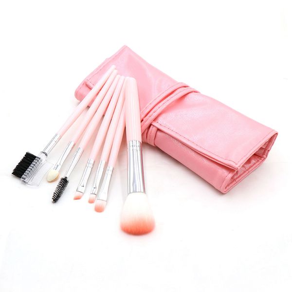

8pcs/set makeup brush tool bag cosmetic brush sets professional cosmetics brushes eyebrow powder foundation shadows tools bag