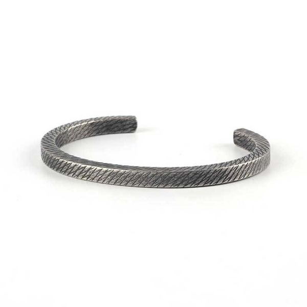 

vintage gold color stainless steel bracelet men high quilting bracelets & bangles for women men male accessory couple pulseira q0717, Black