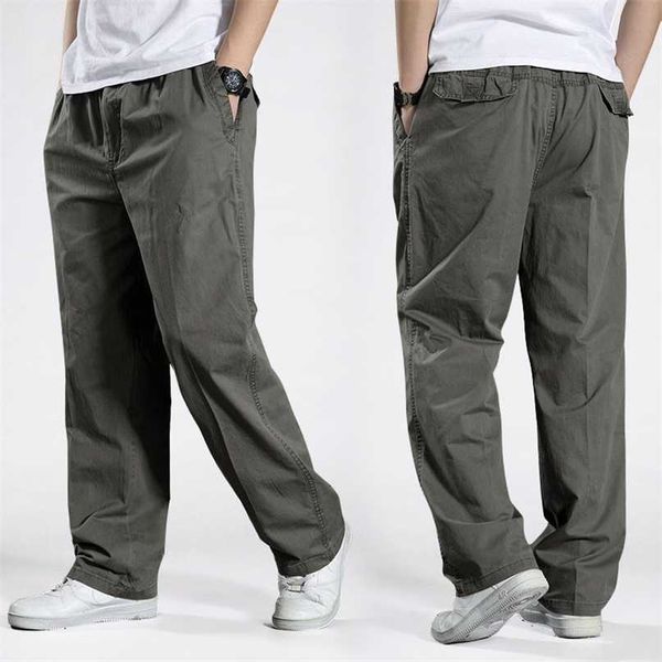 

men harem tactical pants sagging cotton pants men trousers plus size sporting pant mens joggers casual pants 6xl 211013, Black