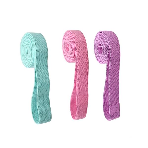 

fitness long resistance bands 3 pcs set exercise workout booty elastic bands fitness equipment training strength expander unisex