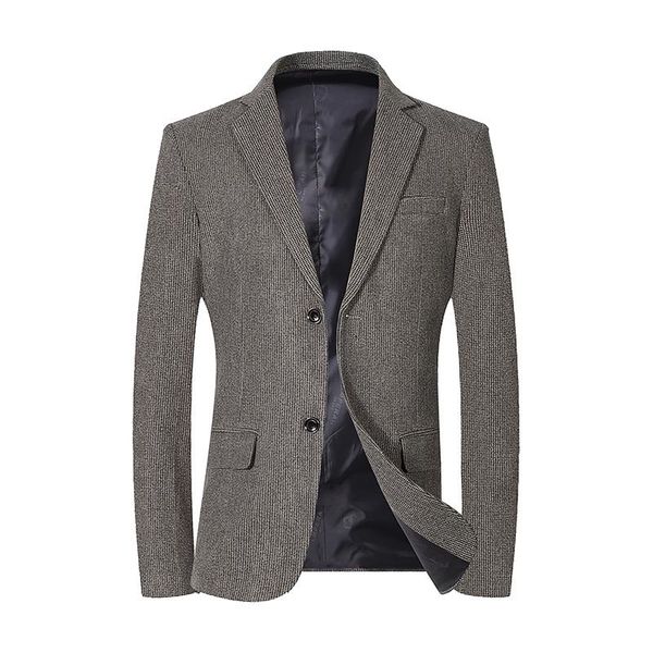 

men's suits & blazers suit coat wool blends casual lapel men male solid business mens coats and jackets, White;black