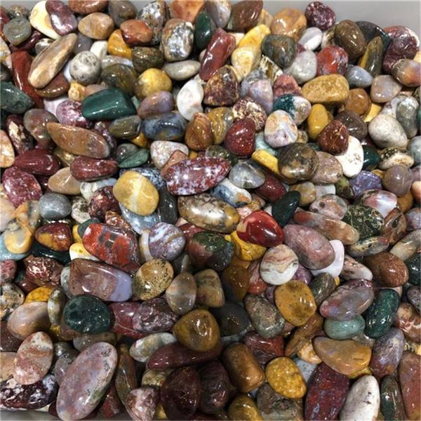

natural quartz ocean jasper tumbled crystals healing stones for home decoration