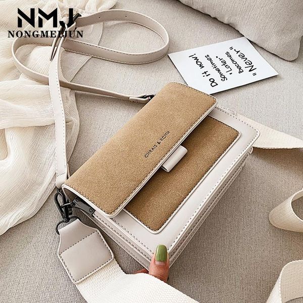

evening bags broadband leather shoulder for women 2021 female crossbody messenger bag luxury designer small square phone purse