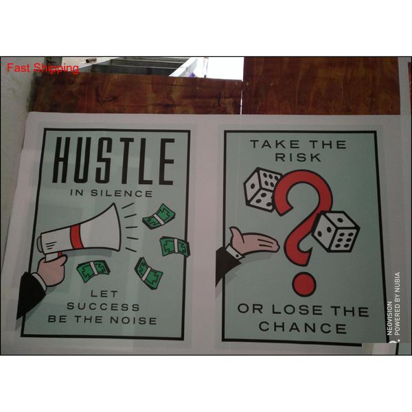 

unframed/alec monopoly take the risk",hd canvas print home decor wall art painting, qylljo bbgargden