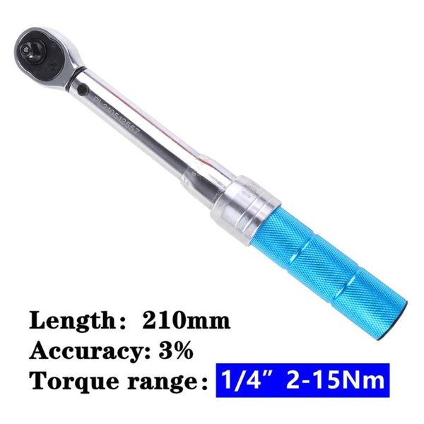 

professional hand tool sets 50lb 15pcs/set 1/4-inch 2-15nm torque wrench profession bicycle bike part repair