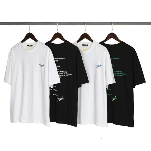 

2021 new vujade kenijima t-shirts men women 1:1 quality slogan letter print short sleeve t shirt clothing 3bqh, White;black