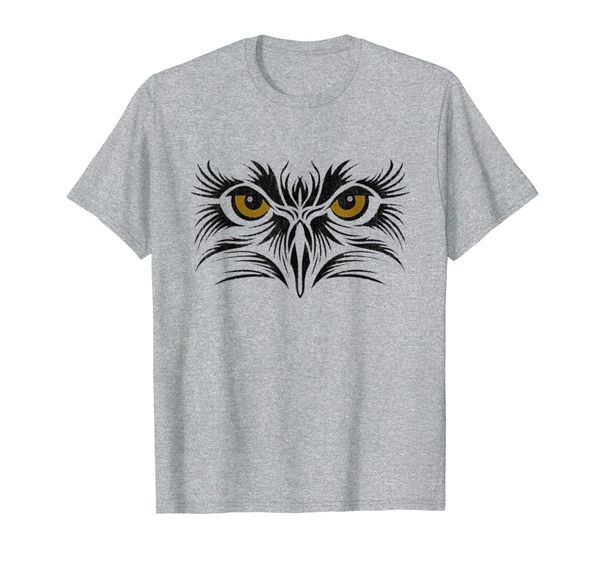 

eagle eyes t-shirt eye staring tattoo bird wildlife, White;black