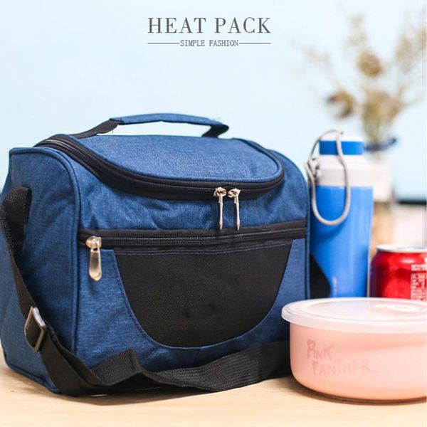 

outdoor bags glorystar lunch bag heat insulation container picnic food box hanheld reusable cloth 12l blue khaki gray