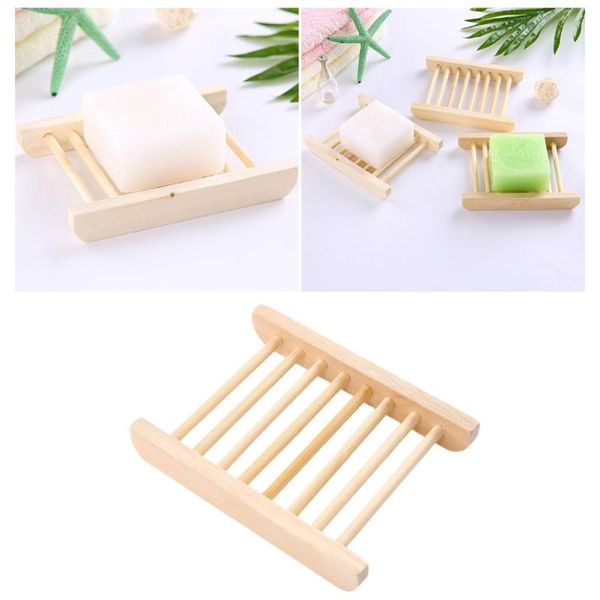 

soap dishes wooden dish draining holder drainer for bathroom toliet use