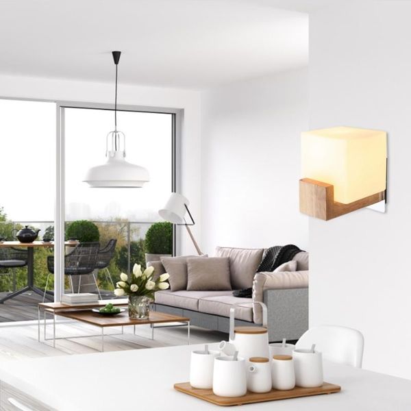 

wall lamp nordic simple mini glass lights for home livingroom bedroom headboard mirror light sconce fixtures
