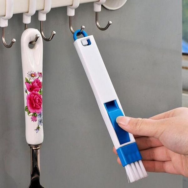 

door groove cleaning brush groove brush keyboard window with dustpan crack tank cleaning brooms & dustpans