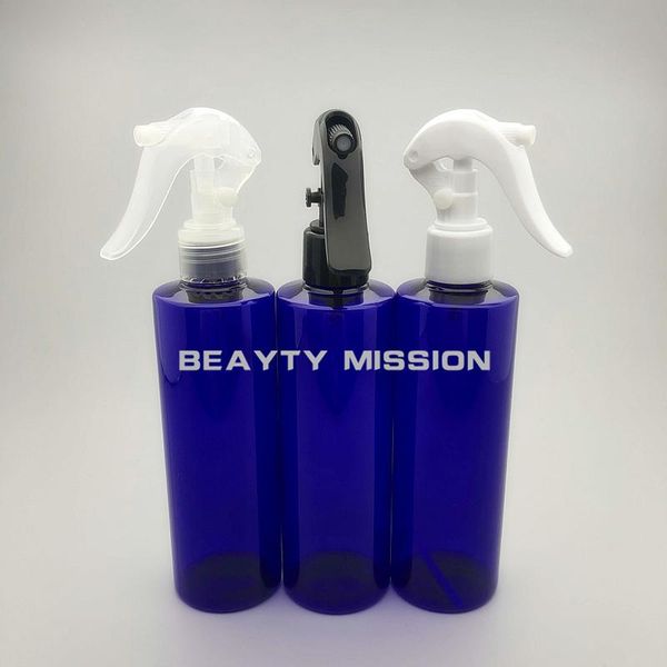 

storage bottles & jars beauty mission 250ml 24 pcs/lot blue empty plastic spray fine mist pet bottle,hairdressing water sprayer hair salon t