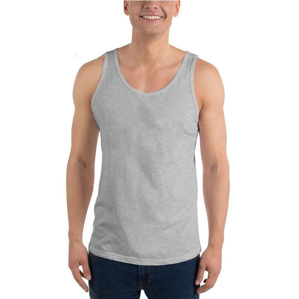

2021 new male sports around the throat effen colour mouwlless gentlemen summer men bodybuilding loops fitness vest loose, White;black