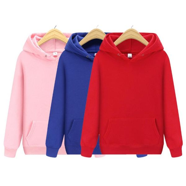 

men's hoodies & sweatshirts fashion brand 2021 spring autumn male casual solid 15 color sweatshirt, Black